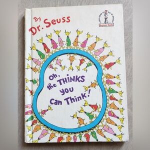 Vintage ‘Oh The Thinks You Can Think’ by Dr.Seuss